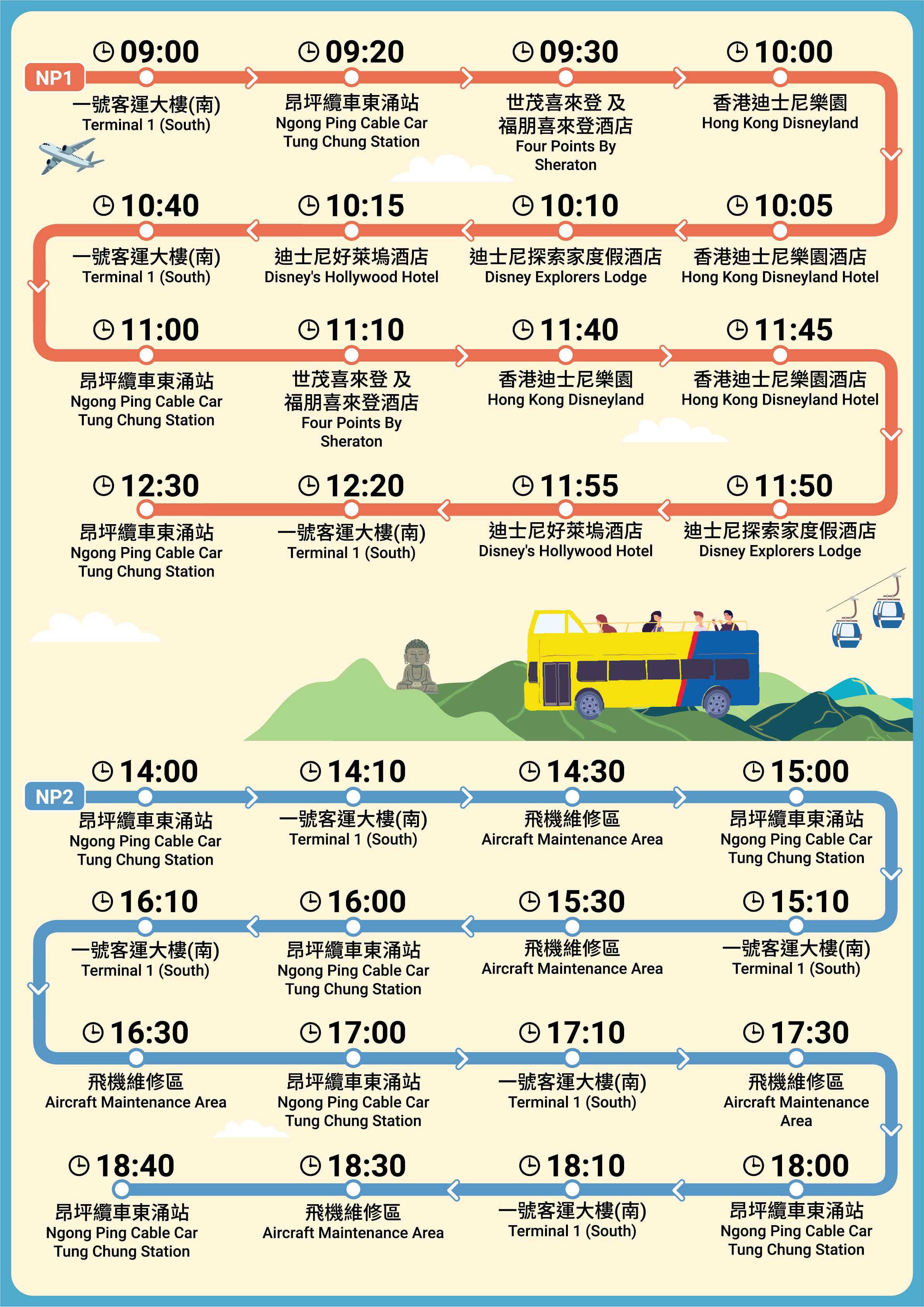 (TC EN) Timetable 20250917