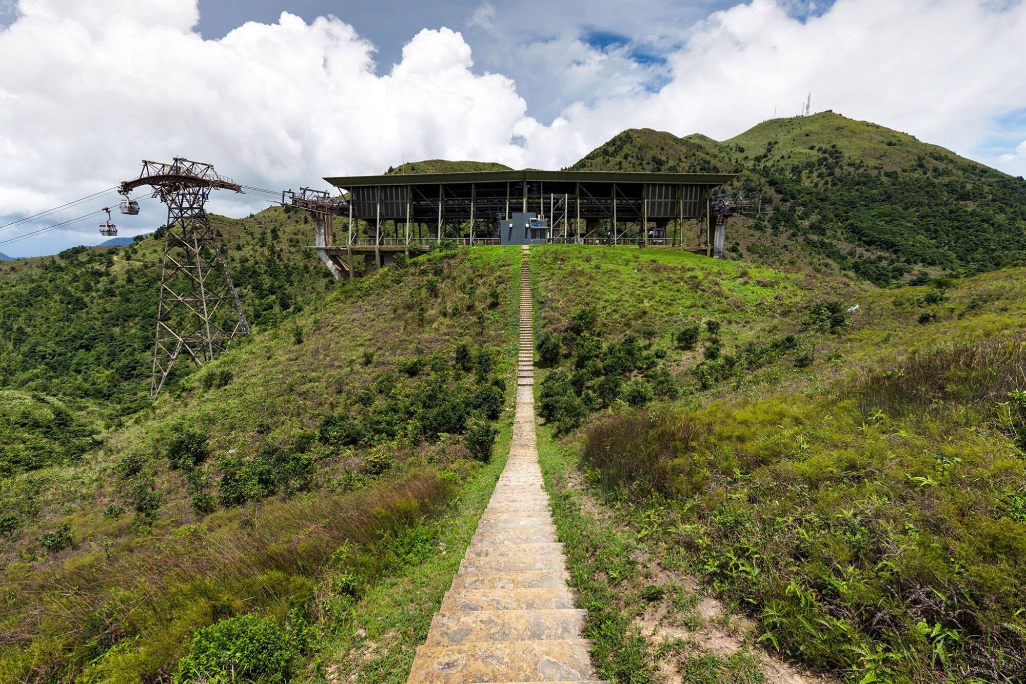 The Ngong Ping Cable Car System Comprises Two Unique Angle Stations