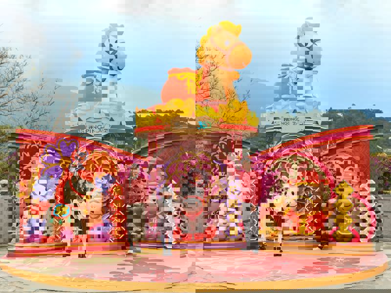 「金駿報喜迎新春」大型主題裝置 Actual R (1)