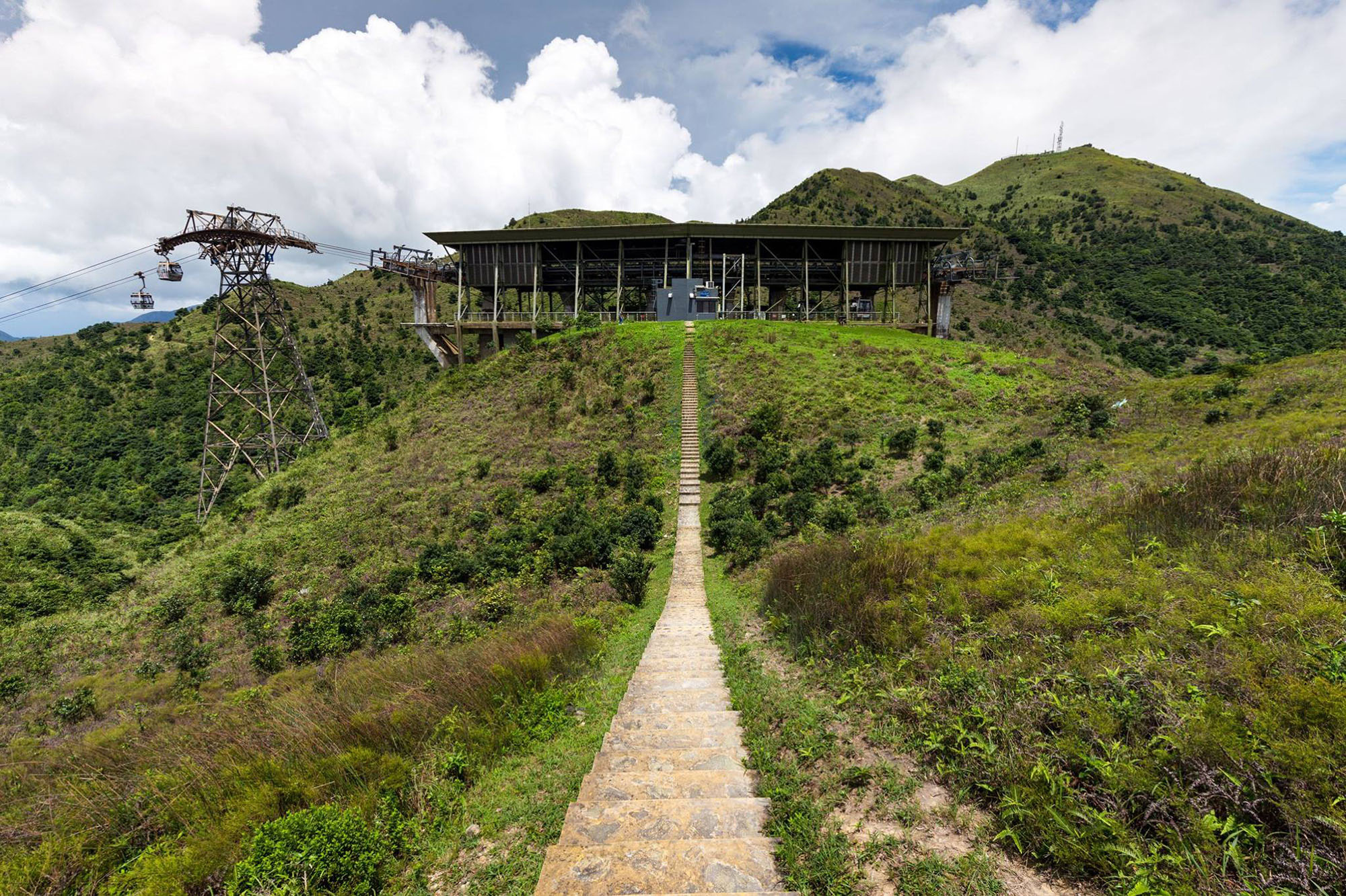 The Ngong Ping Cable Car System Comprises Two Unique Angle Stations (1)
